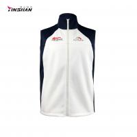 China Unisex S/M/L/XL Custom Team Cotton Spandex Softshell Sleeveless Baseball Vest Designs on sale