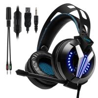 China Exquisite Craftsmanship Wired Gaming Headset With Microphone And Volume Control on sale