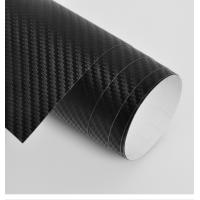 Black 3D Carbon Fiber Vinyl Car Wrap
