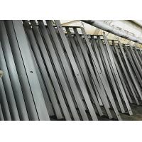 China International Airport Steel Fence Fabrication , Semi Gloss Heavy Metal Fabrication on sale