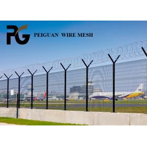 China Square Hole Barbed Razor Wire Fencing 5mm Low Carbon Steel Wire supplier