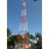 China Self Supporting Internet 5G Telecommunication Antenna 3 Legged Angular Steel Tower wholesale
