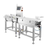 China 180Pcs/min Automatic Check Weigher Industrial Food Boxes Cartons Conveyor Belt on sale