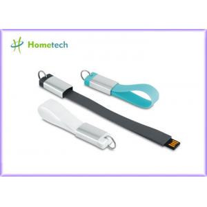 Waterproof Silicone Wristband Usb 2.0 Memory Stick , Flash Pen Drive 4gb 32gb Custom Logo