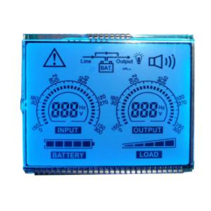 China 7 Segment LCD Display TN LCD Display Blue Backlight HT1621 COB Module wholesale