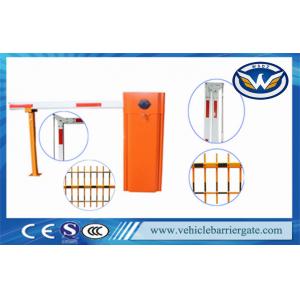 China 80W 110v Infrared Photocell Car Park Barriers Electric Boom Gates supplier
