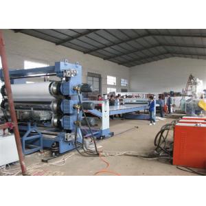 PVC Decoration Plastic Sheet Extrusion Line / PVC Decoration Sheet Production Line