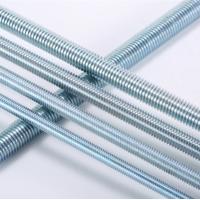 China ISO9001 Gr8.8 Zinc Plated Thread Rods Galvanized Full Thread Bar Bolts on sale