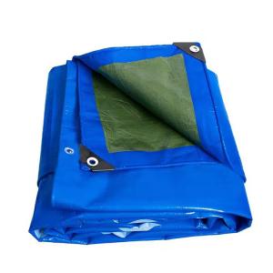 China Tear Resistant PE Tarpaulin Fabric Windproof For Truck Tarp Cover supplier