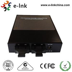 China Soe o tipo SC do modo da fibra dupla do conversor 3*10 /100M TP 2*100M FX dos ethernet do cabo de fibra ótica multi supplier