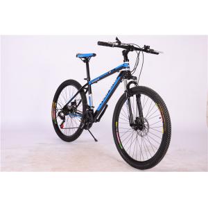 Hot sale OEM 21 speed double wall rim black hi ten steel mountain bicycle with suspension
