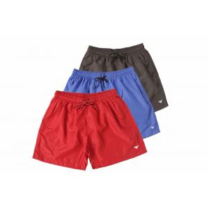 China Red Blue Black fast dry Men's Beach Shorts Summer Casual Sweatpants supplier