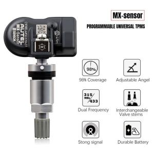 China Autel MX Sensor 315MHz+433MHz 2 en 1 Capteur TPMS programmable universel Niveau OE métal/ caoutchouc wholesale