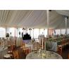 Hard Pressed Extruded Aluminum Alloy High Peak Wedding Event Tents For Party And