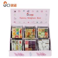 China Home School Magnetic Souvenir Acrylic And Epoxy Magnet Set Waterproof on sale