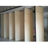 China Solid MDF Fabric Foldable Partition Wall , 1230 mm Panel Width wholesale