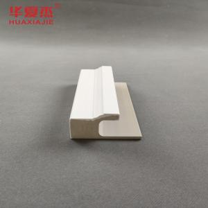China Home Decoration WPC Door Jamb Screw Fixed Installation wpc white cape j-channel supplier