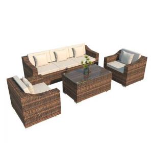 China 1.6M Outdoor Corner Sofa Set Sectional Sofa Garden Furniture supplier