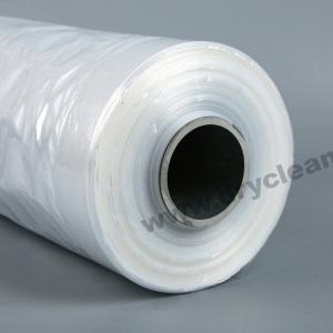 China Disposable Dry Cleaner Garment Bags 0.75Mil Clear Plastic Garment Bags For Dry Cleaners supplier