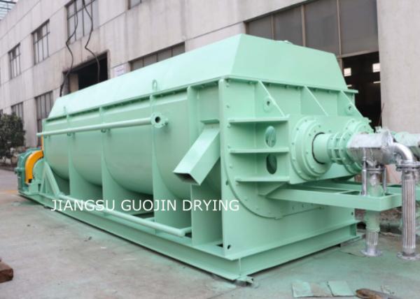 20RPM Textile Sludge Hollow Paddle Dryer Heat Transfer Area 29M2