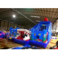 China Outdoor Games Ocean World Inflatable Jumping Castle With Slide For Kids And Adults on sale