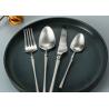 Silver Plated 24pcs Stainless Steel Eating Utensils For 6