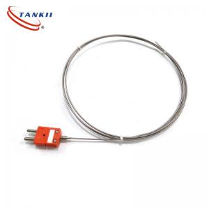 Tankii First Class Accuracy MI K Type Thermocouple Sensor With Connector For High Temperature Mold Factory