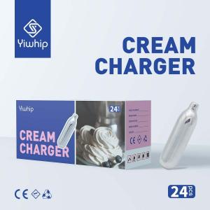Yiwhip Best Selling 8G N2O Cream Charger For Dessert Tool coffee cream chargers 1 pallet