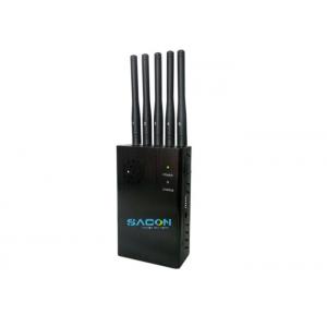 China 2.5w 3g 4g Cell Phone Signal Jammer Fan Cooling For Office / Secret Place supplier