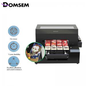 Plastic Photo Id Card Printing Machine 6×500 Ml / Set UV Ink Included
