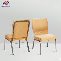 China Padded Church Stacking Chairs Seating Furniture For Theater on sale