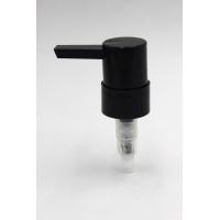 China White Soap Dispenser Black Pump , 1.8ml/t 2.0ml/t Liquid Hand Soap Pump Non Spill on sale