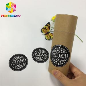 China Water Proof Food Packaging Films Custom Security Clothing Label Vinyl Sticker supplier