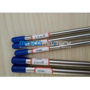 China ASTM A269 Hydraulic Tubing In Oil And Gas Industry , TP316L 6.35 x 0.89 mm supplier
