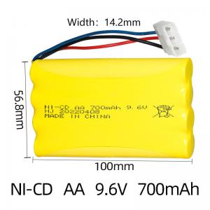 China OEM High Speed Scooter RC Lithium Ion Battery 700mAh 9.6V  For Power Tools supplier