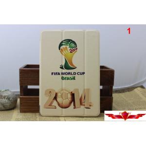 2014 Brazil World Cup Ipad Air Cartoon Cover Cases Multi Type Quality A++ Gift Box Include