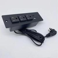 China Desktop Pop Up Power Socket Convenient And Space-Saving 90*50*30mm on sale