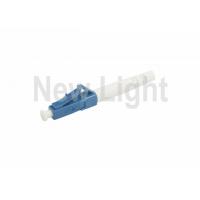China Blue Color Fiber Optic Connectors / 3.0 Diameter LC Multimode Fiber Connector on sale