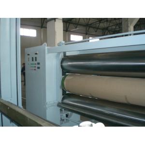 China Professional 5.5 M Fabric Three Roll Calender Machine , Nonwoven Fabric Making Machine supplier