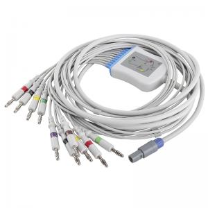 Welch Allyn SE-PRO-600 M2461A EKG Cable and Leadwires IEC 4.0Banana Connector