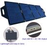 China 120W Foldable Solar Panel Charger  HJT Mono Cell As Mobile Power Bank wholesale