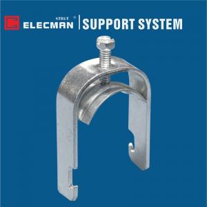 One Piece Cable & Conduit Strut Clamps Saddle Type Galvanized Steel