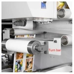High Speed Flexo Label Printer for Paper Film Stickers with UV Varnish Laminating,1-8 Color Flexo Label Printing Machine