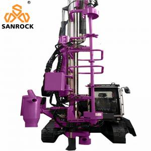 China Mining Top Hammer Drill Rig Rotary Blast Hole Depth 25M Hydraulic Drilling Rig supplier