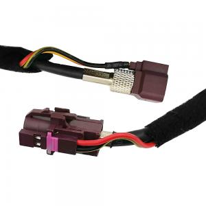 Practical BMW HSD Cable 4+2 Core D Code Jack For Car Audio