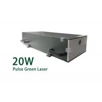 China PVD Removal Nanosecond Industrial Green Laser Pulse Fiber Laser 20W on sale