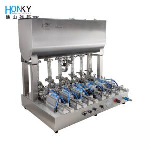 6 Heads 180BPM Paste Filling Machine For Cosmetic Blister Packaging