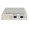 2U Rack 10G SFP To SFP Media Converter 16 Channel Supports Web SNMP Console