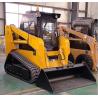 China Front Discharge Load and Unload Crawler Skid Steer Loader with 0.4cubic Bucket wholesale