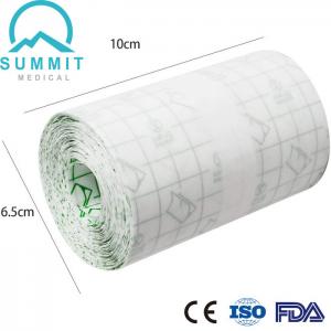China Waterproof PU Wound Dressing Roll , Acrylic Acid Adhesive Transparent Film Dressing supplier